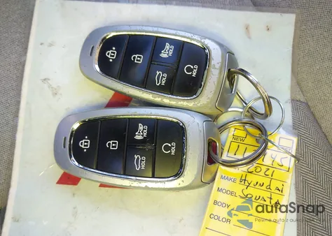 2021 Hyundai Sonata Sel из США, поврежденный, VIN 5NPEL4JA7MH112945